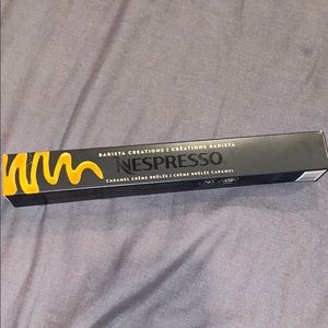 Nespresso caramel crepe brûlée pods